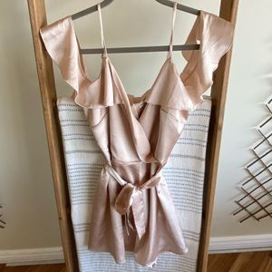 Satin Romper